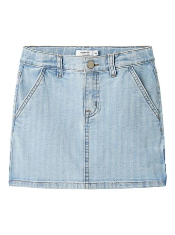 name it Jeansrock in Hellblau