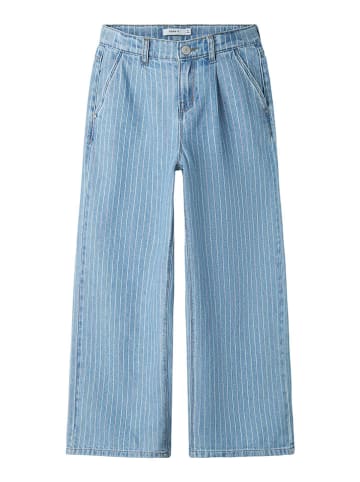 name it Dżinsy - Comfort fit - w kolorze błękitnym