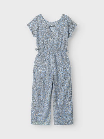 name it Overall in Blau/ Weiß