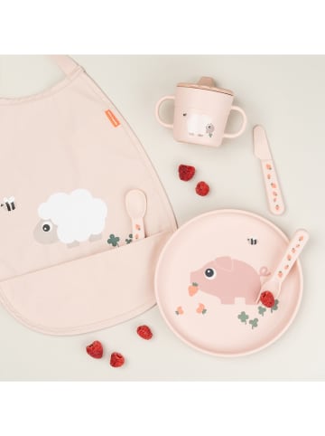 done by deer Lätzchen "Tiny farm" in Rosa