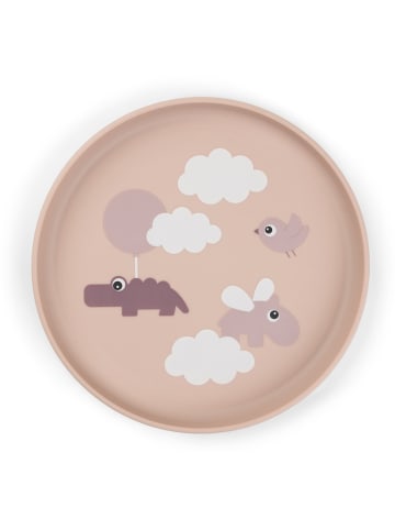 done by deer Speiseteller "Happy clouds" in Rosa - Ø 20 cm
