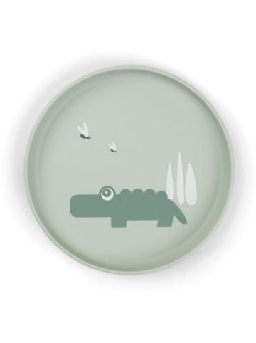 done by deer Speiseteller "Croco" in Grün - Ø 20 cm