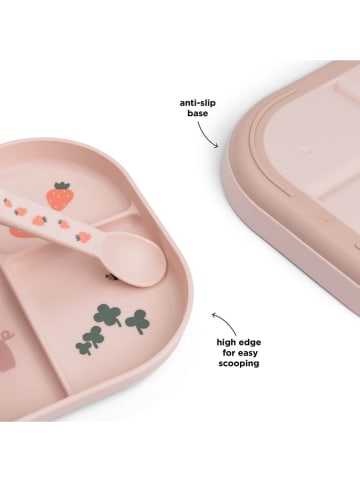 done by deer Speiseteller "Tiny farm" in Rosa - (B)22 x (H)18 cm
