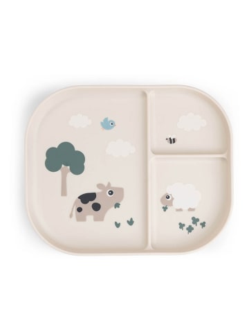 done by deer Speiseteller "Tiny farm" in Beige - (B)22 x (H)18 cm