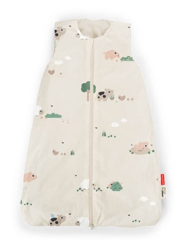 done by deer Schlafsack "Tiny farm" in Beige - TOG 2.5
