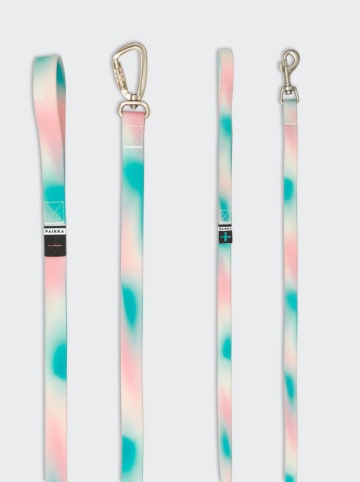 Paikka Hundeleine "Glow" in Rosa/ Mint