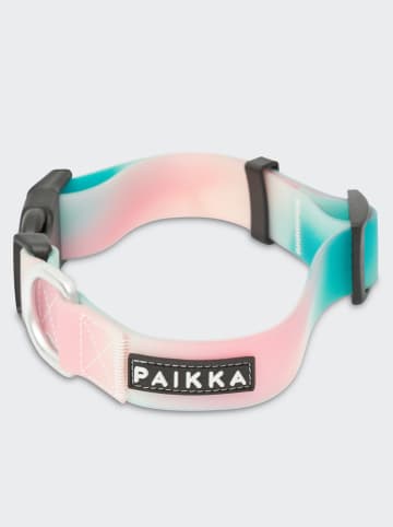 Paikka Obroża "Glow" w kolorze jasnoróżowo-miętowym