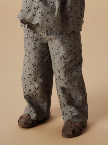 Lil Atelier Marlenehose "Dally" in Khaki
