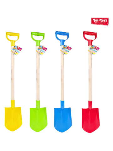 Toi-Toys Houten strandschep meerkleurig - vanaf 3 jaar (verrassingsproduct)