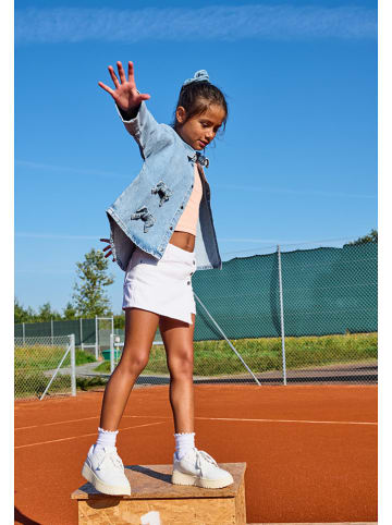 KIDS ONLY Spódnico-spodenki dżinsowe "Jenny" w kolorze białym
