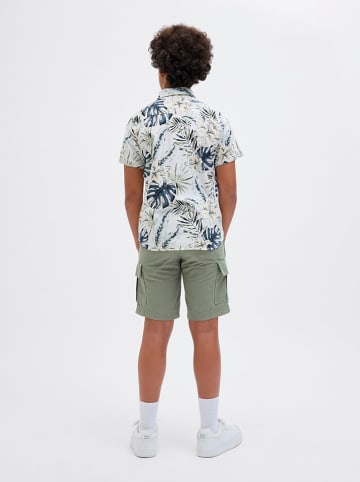 JACK & JONES Junior Szorty "Cole" w kolorze zielonym