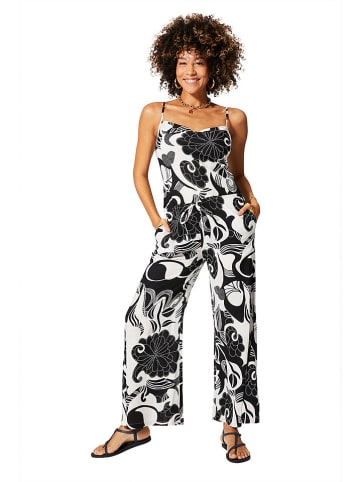 Aller Simplement Jumpsuit zwart/wit