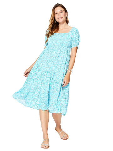 Aller Simplement Kleid in Türkis