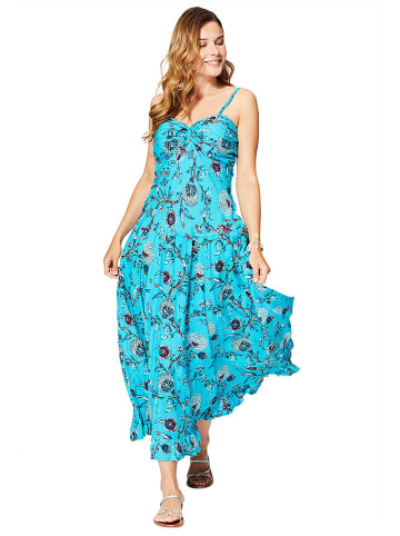 Aller Simplement Kleid in Türkis
