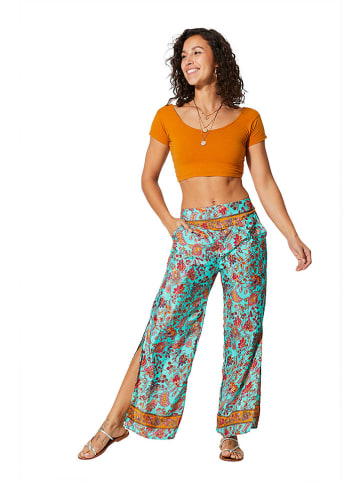 Aller Simplement Culotte turquoise/oranje