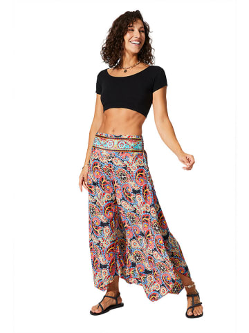 Aller Simplement Culottes in Beige/Rot