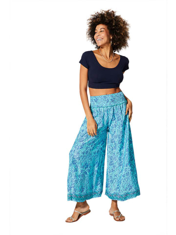 Aller Simplement Hose in Türkis/ Blau
