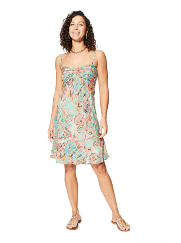 Aller Simplement Kleid in Türkis
