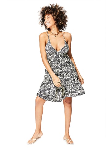 Aller Simplement Kleid in Schwarz/ Weiß