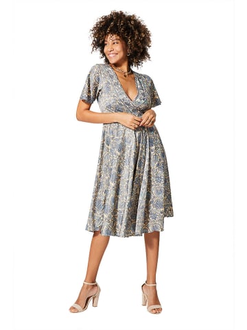 Aller Simplement Kleid in Beige