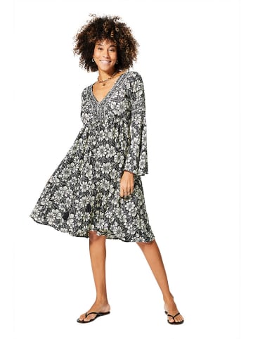 Aller Simplement Kleid in Schwarz/Weiss