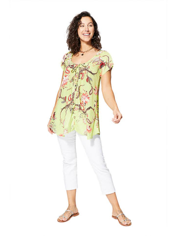 Aller Simplement Bluse in Hellgrün
