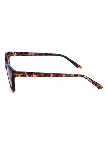 Guess Dziecięce okulary przeciwsłoneczne w kolorze różowo-brązowym