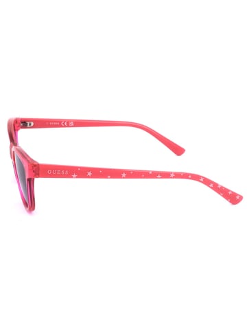 Guess Dziecięce okulary przeciwsłoneczne w kolorze czarno-różowym