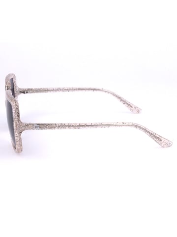 Guess Dziecięce okulary przeciwsłoneczne w kolorze beżowo-czarnym