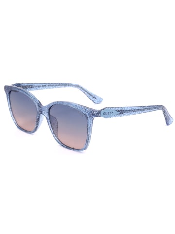 Guess Kinder-Sonnenbrille in Hellblau/ Rosa