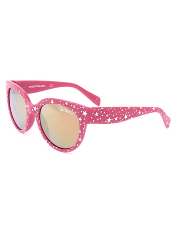 Skechers Kinderzonnebril roze/wit/lichtbruin