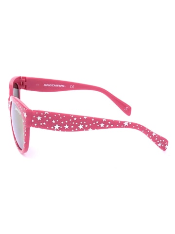 Skechers Kinderzonnebril roze/wit/lichtbruin
