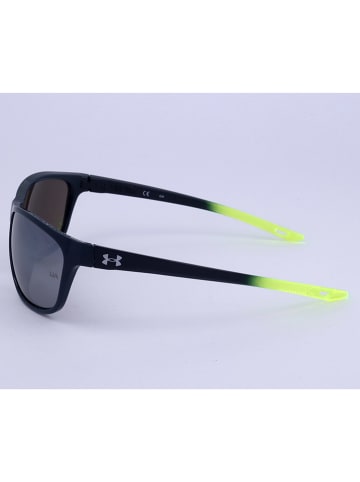 Under Armour Kinderzonnebril zwart/geel/grijs