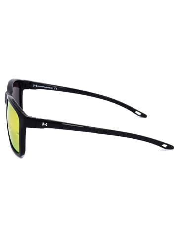 Under Armour Kinder-Sonnenbrille in Schwarz/ Orange-Gelb