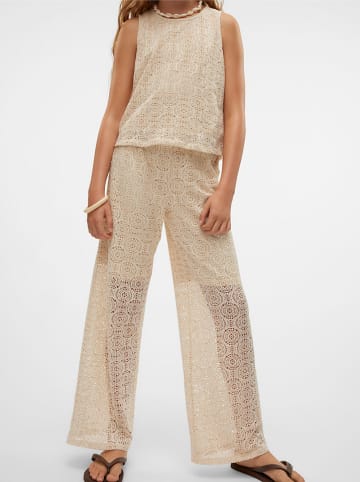 Vero Moda Girl Marlenehose "Maya" in Beige