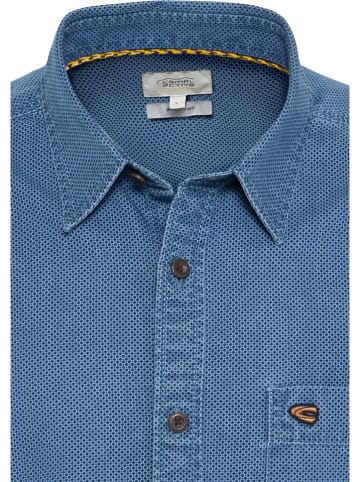 Camel Active Blouse - regular fit - donkerblauw