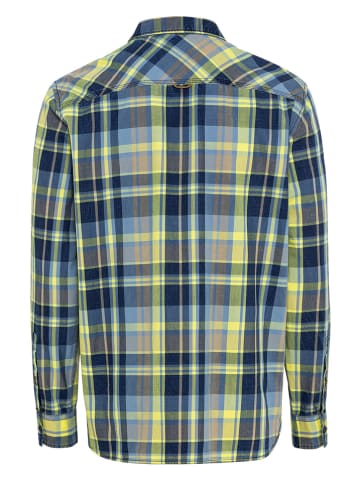 Camel Active Hemd - Regular fit -  in Gelb/ Grün