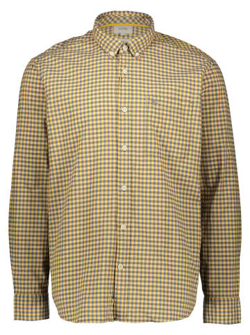 Camel Active Hemd - Regular fit - in Gelb/ Grau