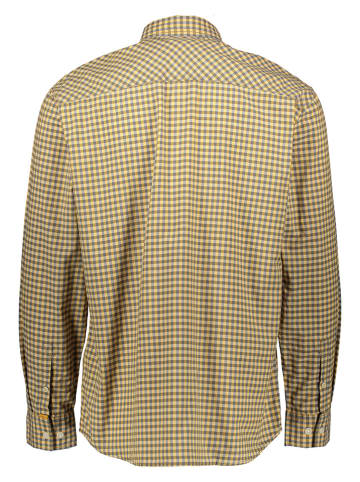 Camel Active Hemd - Regular fit - in Gelb/ Grau