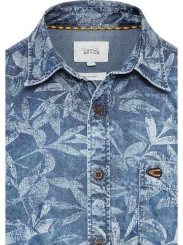Camel Active Jeans-Hemd - Regular fit -  in Blau