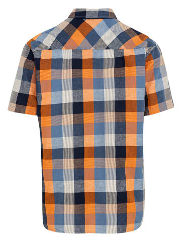Camel Active Hemd - Regular fit -  in Orange/ Blau