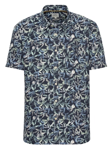 Camel Active Hemd - Regular fit -  in Dunkelblau/ Grün