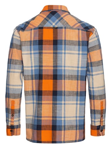 Camel Active Hemd - Regular fit - in Orange/ Blau