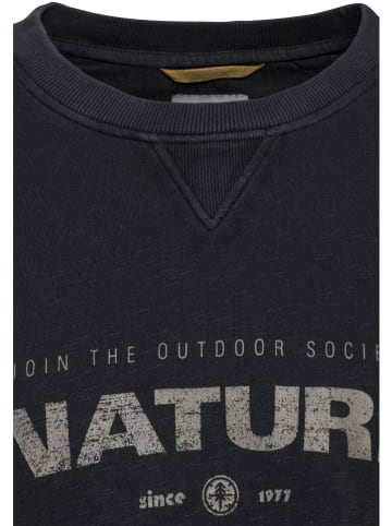 Camel Active Sweatshirt in Schwarz