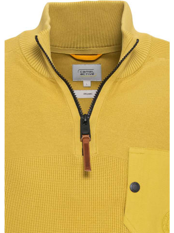 Camel Active Bluza w kolorze żółtym