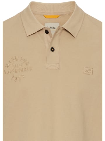 Camel Active Poloshirt in Beige