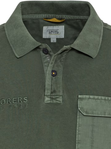 Camel Active Koszulka polo w kolorze khaki