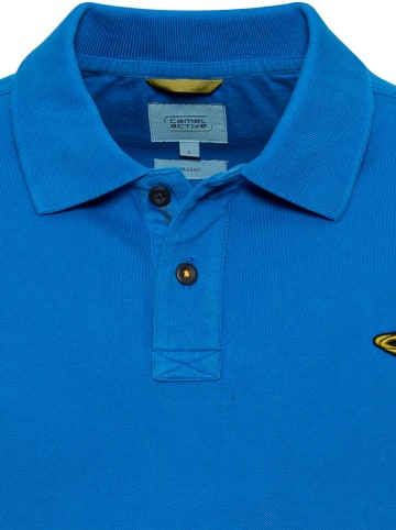 Camel Active Poloshirt blauw
