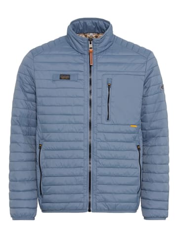 Camel Active Doorgestikte jas blauw