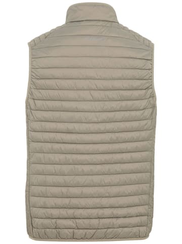 Camel Active Doorgestikte bodywarmer kaki